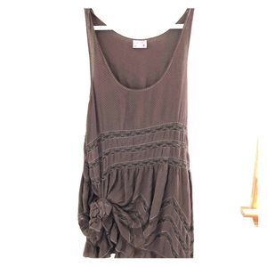 Free People Voile and Lace Slip